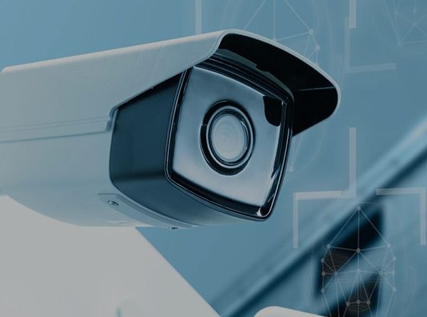 Modern CCTV security camera